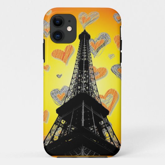 Fall Eiffel Tower iPhone5 Case-Mate iPhone Hülle (Rückseite)