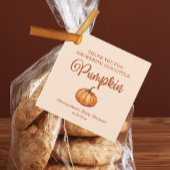 Fall eine kleine Pumpkin Baby Dusche Geschenkanhänger