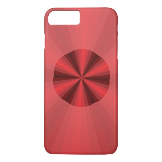 Fall einer optischen Illusion unter Red Case Mate (Rückseite)