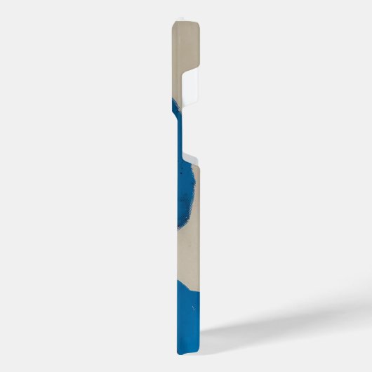 Fall eines Blaukriegers iPhone Hülle (Linke Seite)