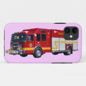 Fall eines roten Motors für Feuerwehrfahrzeuge Case-Mate iPhone Hülle (Rückseite (Horizontal))