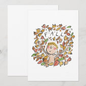 Fall Einladung (Vorne/Hinten)