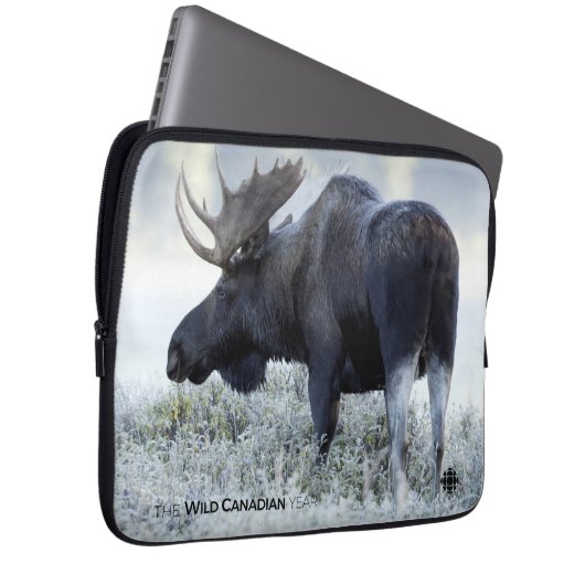 Fall - Elch Laptopschutzhülle (Vorne Rechts)