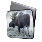 Fall - Elch Laptopschutzhülle (Vorderseite Links)