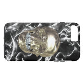 Fall: Electric Chrome Skull iPhone 7 Case-Mate iPhone Hülle (Rückseite (Horizontal))