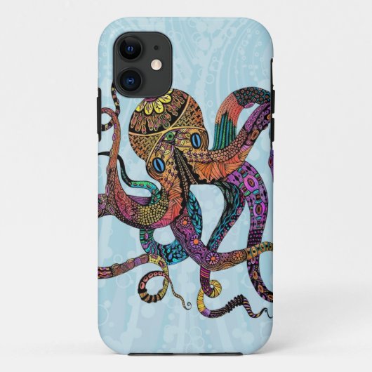 Fall Electric Octopus iPhone 5 Case-Mate iPhone Hülle (Rückseite)