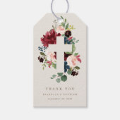 Fall Elegance Danke Tag Geschenkanhänger (Vorderseite)