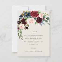 Fall Elegance Gifts Card Einladung