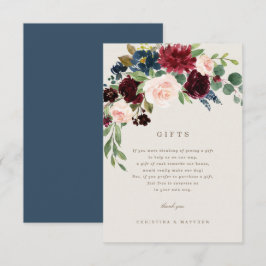 Fall Elegance Gifts Card Einladung