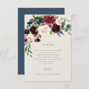Fall Elegance Gifts Card Einladung