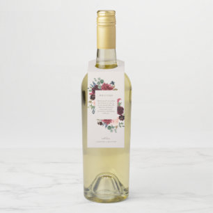 Fall Elegance Welcome Flasche Hanger Flaschenanhänger