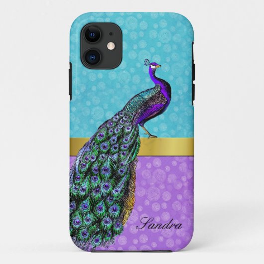 Fall Elegant Peacock iPhone 5 Case-Mate iPhone Hülle (Rückseite)