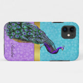 Fall Elegant Peacock iPhone 5 Case-Mate iPhone Hülle (Rückseite (Horizontal))
