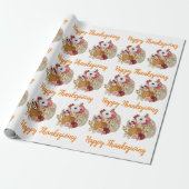 Fall Elegant Pumpkin Geschenkpapier (Ungerollt)