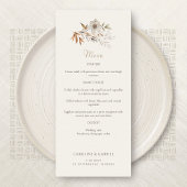 Fall Elegante Minimalistische Wildblumen Hochzeitm