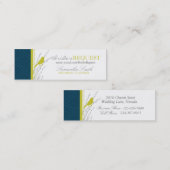 Fall-Eleganz-dünne Visitenkarte (Vorne/Hinten)