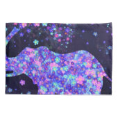 Fall Elephant Blume Pillow Kissenbezug (Rückseite)