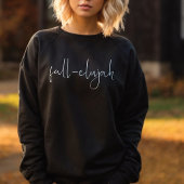 Fall-elujaa Trendy Minimalistisch Fall-Hallelujah Sweatshirt