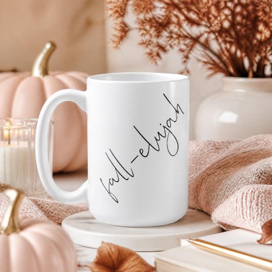 Fall-elujah (Hallelujah Es ist Fall) Kaffeetasse