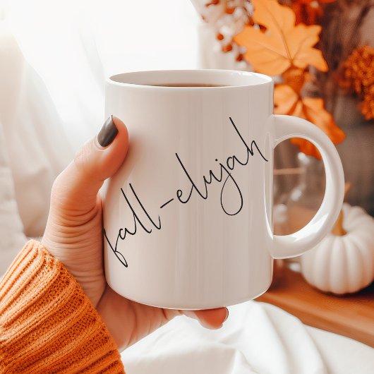 Fall-elujah (Hallelujah Es ist Fall) Kaffeetasse