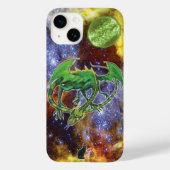 Fall Emerald Cosmic Dragon Case-Mate iPhone Hülle (Rückseite)