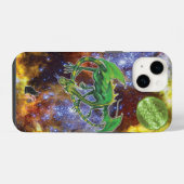 Fall Emerald Cosmic Dragon Case-Mate iPhone Hülle (Rückseite (Horizontal))