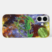 Fall Emerald Cosmic Dragon Case-Mate iPhone Hülle (Rückseite (Horizontal))