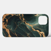 Fall Emerald Green Marble iPhone 13 Case-Mate iPhone Hülle (Rückseite (Horizontal))