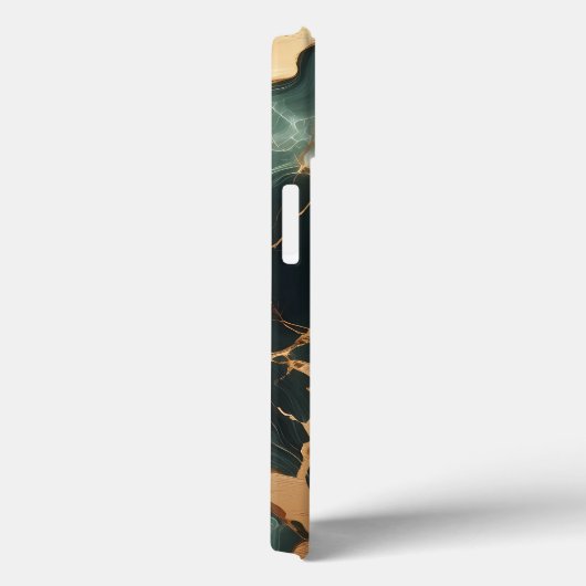 Fall Emerald Green Marble iPhone 13 Case-Mate iPhone Hülle (Rückseite / Rechts)