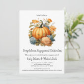 Fall-Engagement-Partei Einladung (Stehend Vorderseite)