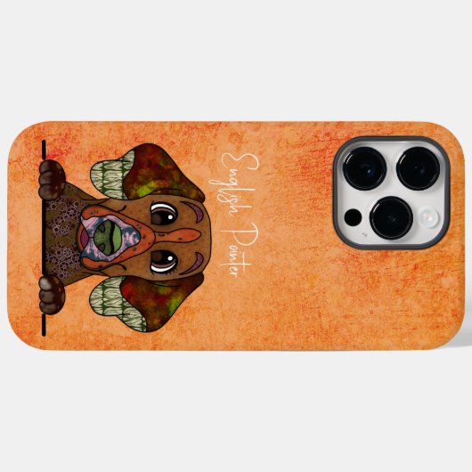 Fall "English Pointer Ugly Face Case-Mate iPhone" Case-Mate iPhone Hülle (Rückseite (Horizontal))