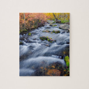 Fall entlang Lundy Creek, Kalifornien Puzzle