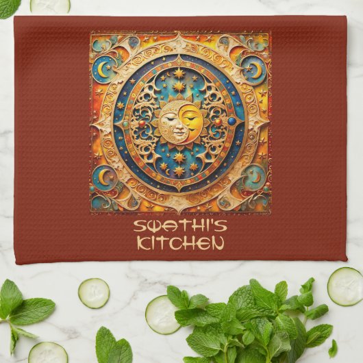 Fall Equinox '24 Geschirrtuch (Gefaltet)