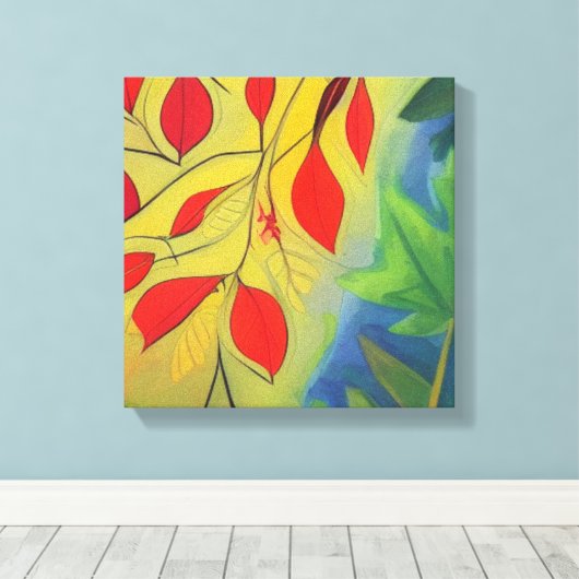 Fall Equinox Leinwanddruck (Insitu (Holzboden))