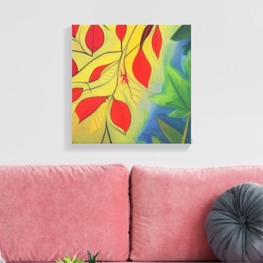 Fall Equinox Leinwanddruck (Insitu (Wohnzimmer))