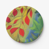 Fall Equinox Pappteller (Vorderseite)