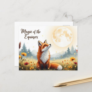 Fall Equinox Postkarte