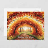 Fall Equinox Postkarte (Vorne/Hinten)