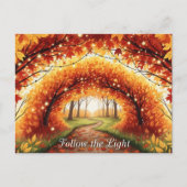 Fall Equinox Postkarte (Vorderseite)