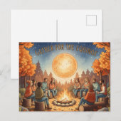 Fall Equinox Postkarte (Vorne/Hinten)