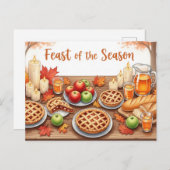 Fall Equinox Postkarte (Vorne/Hinten)