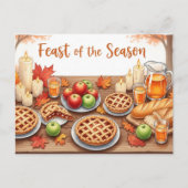 Fall Equinox Postkarte (Vorderseite)