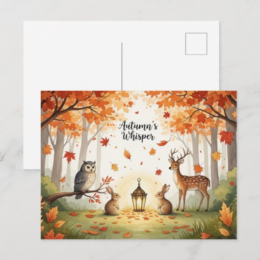 Fall Equinox Postkarte (Vorne/Hinten)