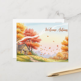 Fall Equinox Postkarte