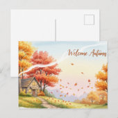 Fall Equinox Postkarte (Vorne/Hinten)