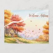 Fall Equinox Postkarte (Vorderseite)