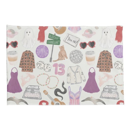 Fall Eras Pillow Kissenbezug (Rückseite-Rechts)