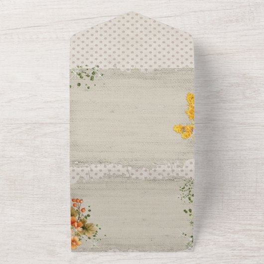 Fall Ernest Celebration All In One Einladung (Außenbereich)