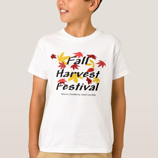 Fall-Ernte-Festival scherzt T - Shirt (Vorderseite)