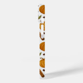 Fall Ernte GewürzZimt und Kürbismuster Case-Mate iPhone Hülle (Rückseite / Links)